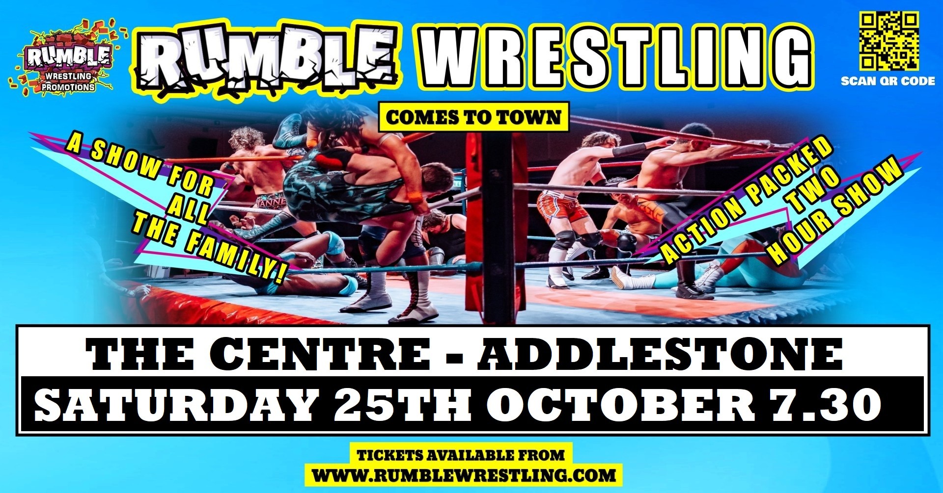 Rumble Wrestling comes to Addlestone